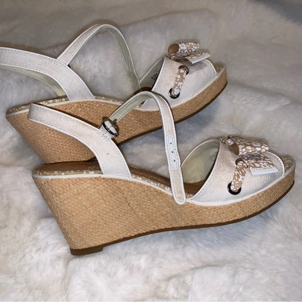Sperry Top Sider Paloma Espadrilles Wedges, sz 8.5